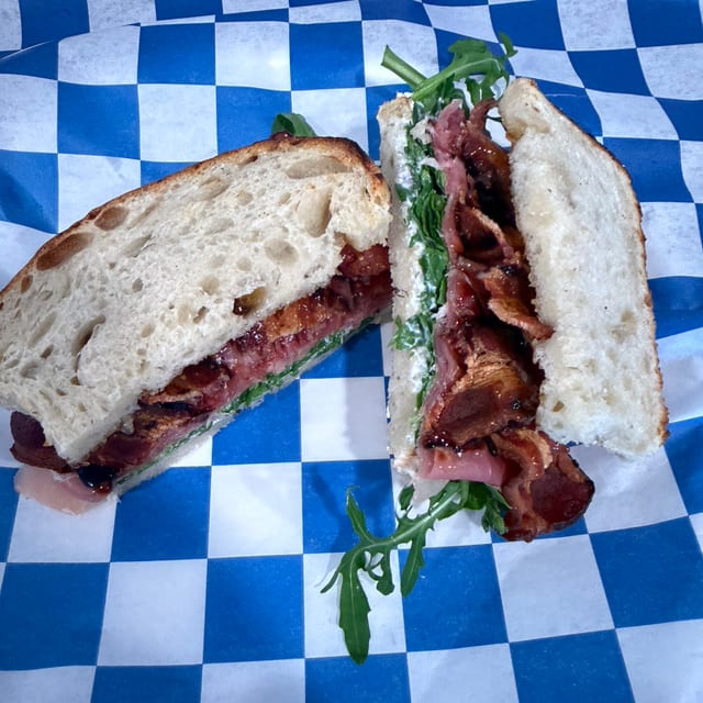 Charity Sandwich of the Month.