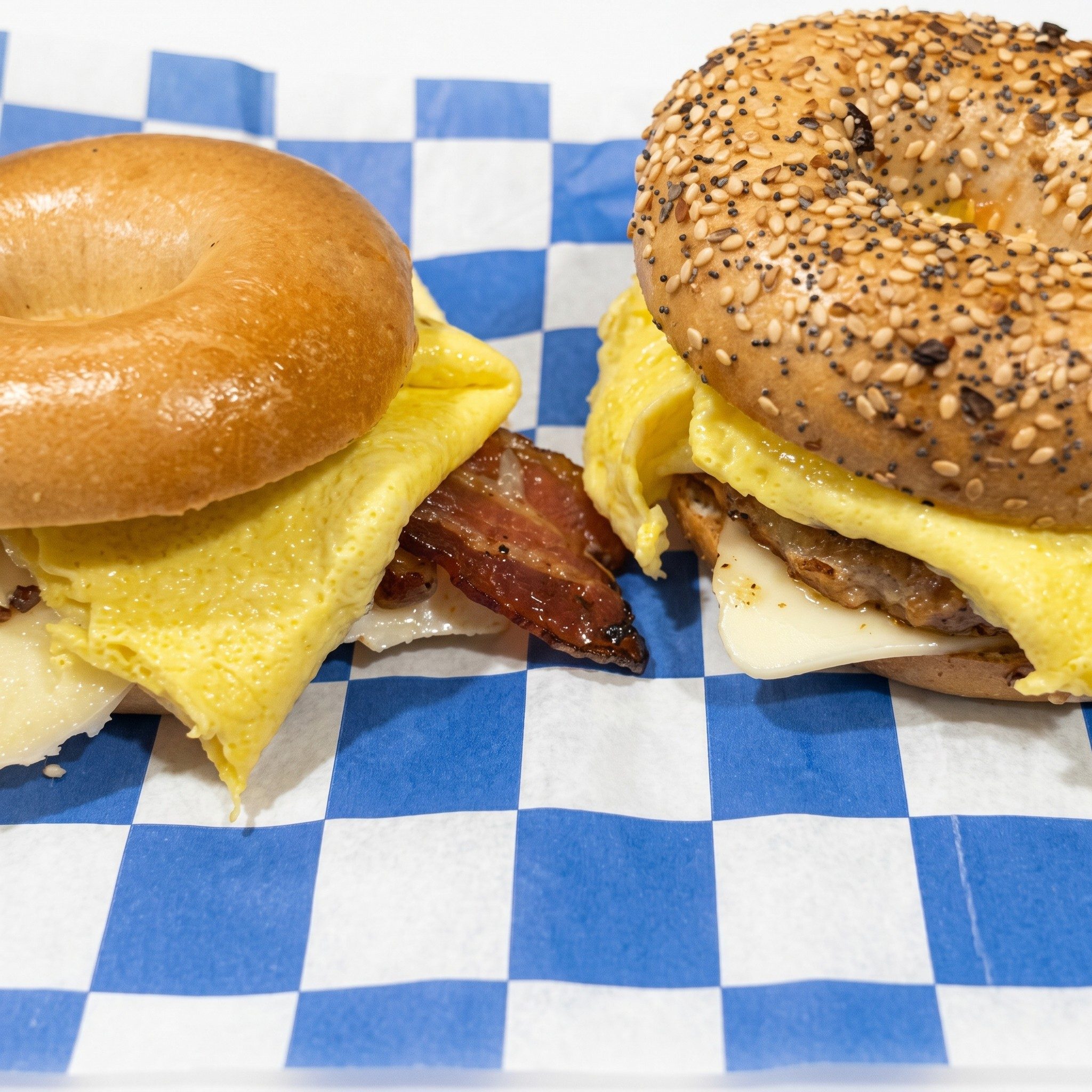 Mini New York Bagel Breakfast Spotwich.